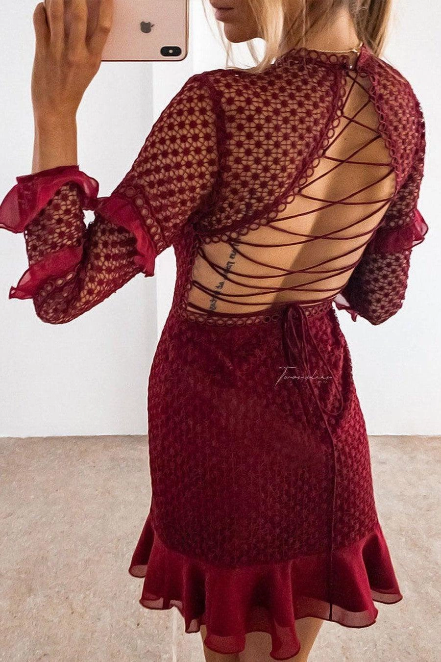 Parson Dress - Red Season Ready