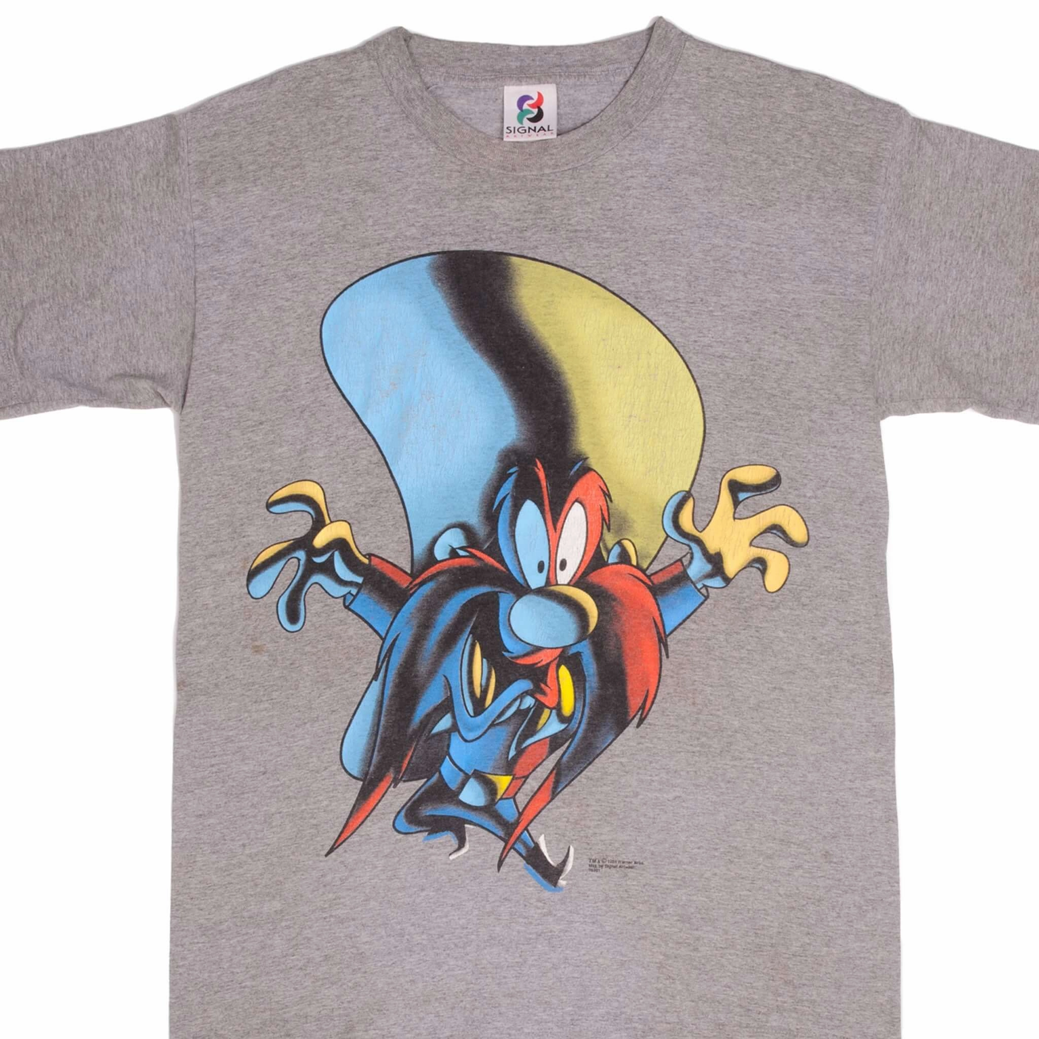 VINTAGE LOONEY TUNES YOSEMITE SAM TEE SHIRT 1994 SIZE LARGE MADE IN USA Active Essentials