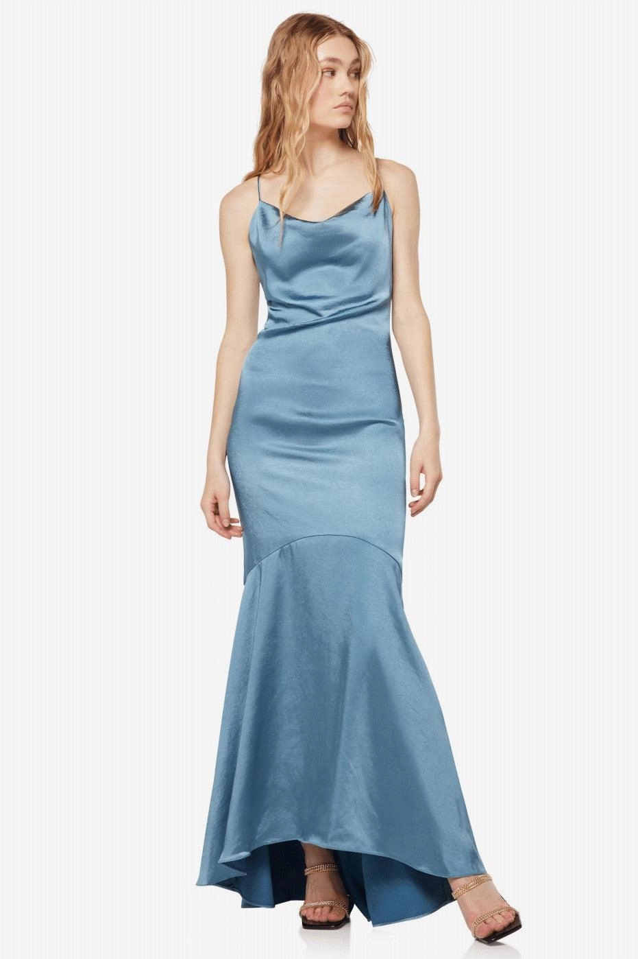 Elliatt Aisle Dress - Cadet Blue Soft Appeal