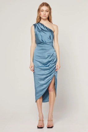Comfortable Layer Modern and Stylish Elliatt Cassini Dress - Blue