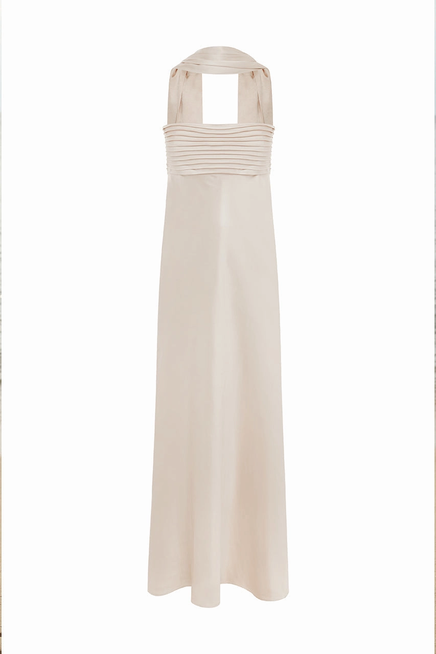 Chic formal attire Elsa Maxi Dress - Ivory