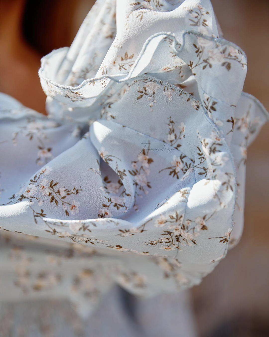 Ena Dress - Baby Blue Elegant Fit