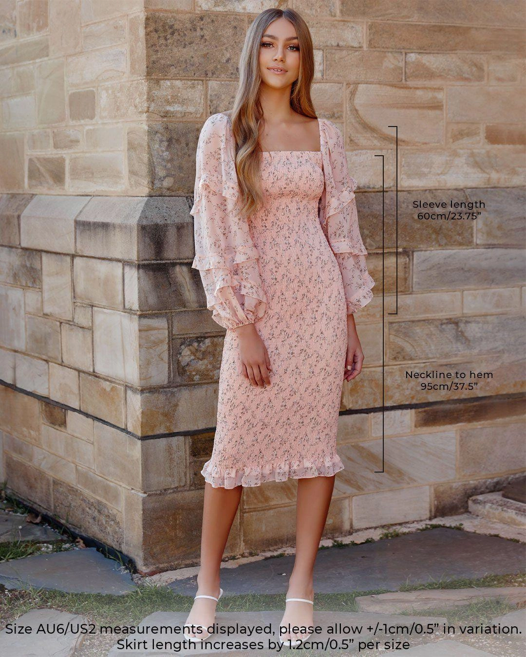 Comfy and Cozy Smart touch Ena Dress - Baby Pink