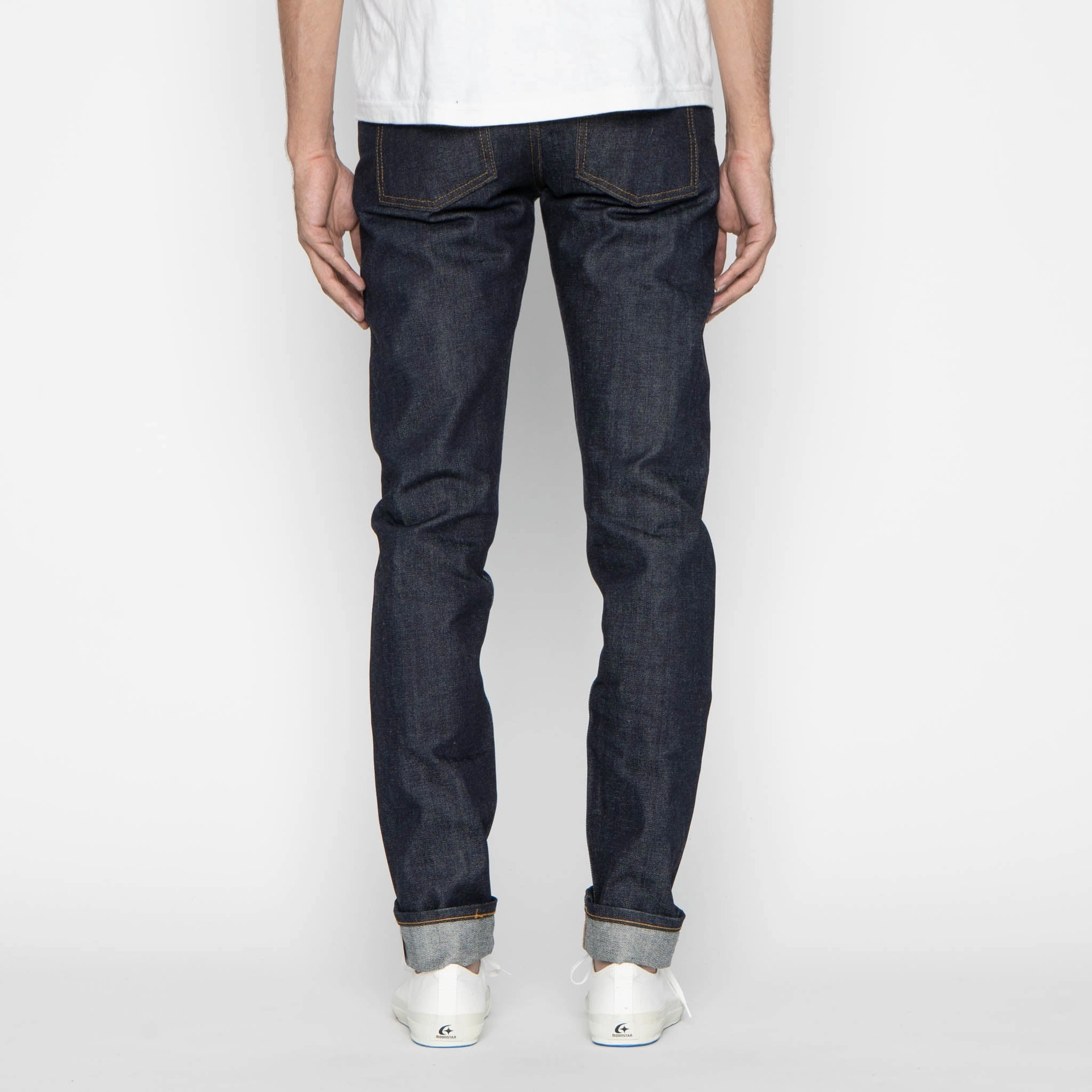 Super Guy - Double Dip Selvedge - Indigo Slim Sunny Vibes Festival Outfit Modern Outfit