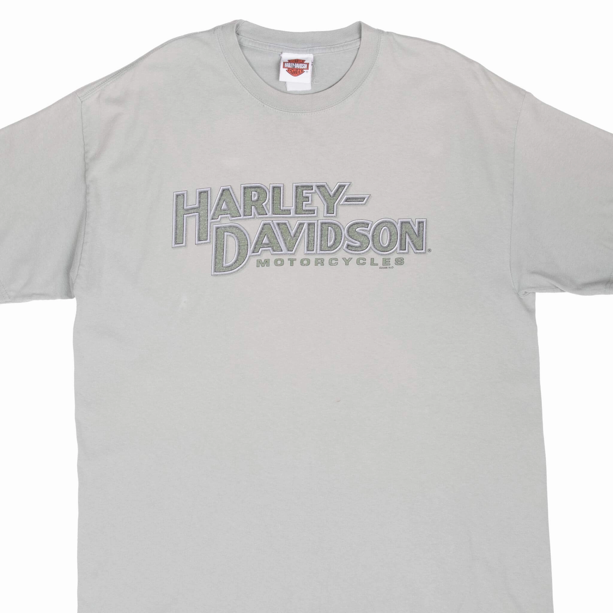 VINTAGE HARLEY DAVIDSON ROUTE 66 TULSA OKLAHOMA TEE SHIRT 2006 XL Recycled Polyester Blend