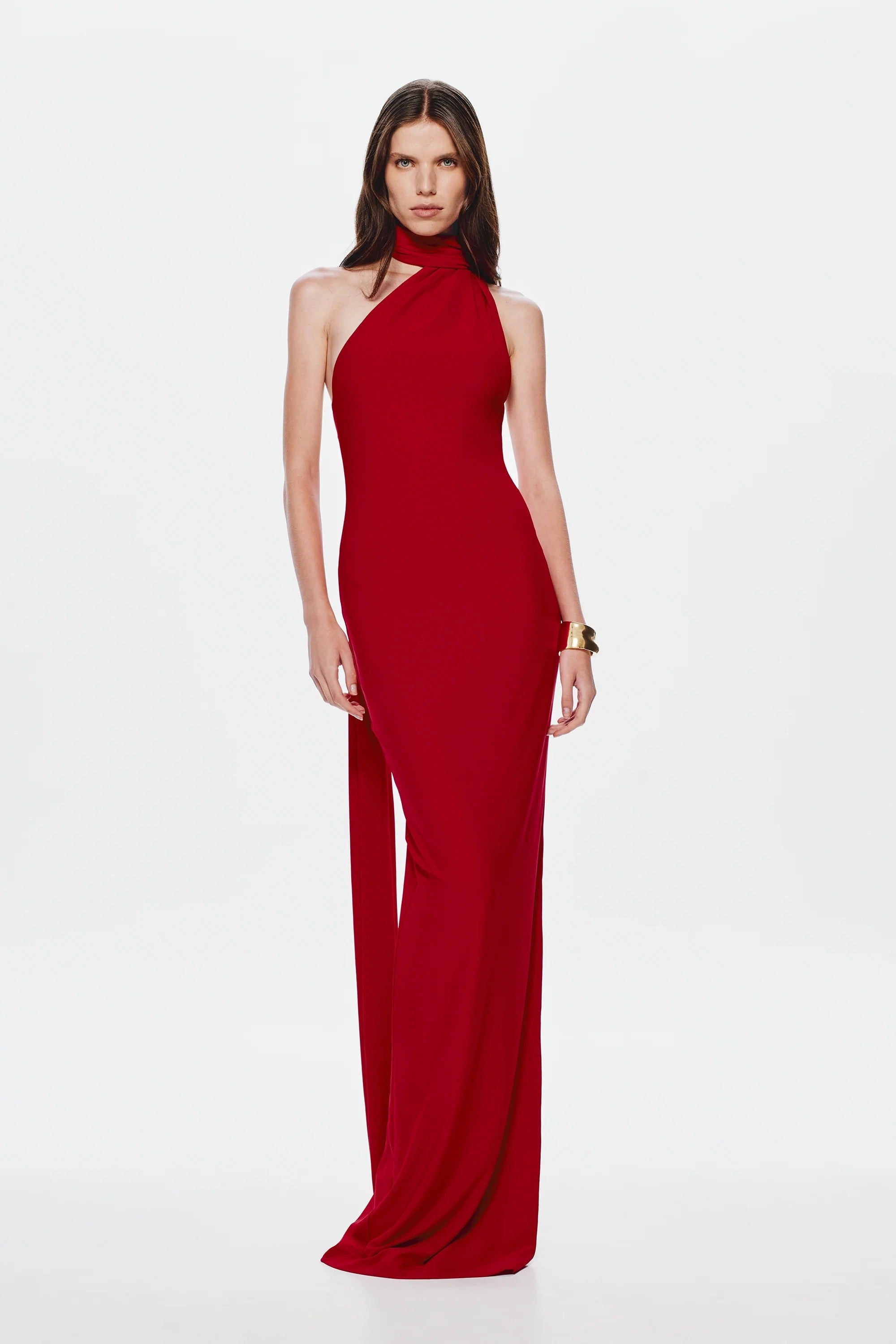 Light material Misha Nicolette Jersey Maxi Dress - Cherry