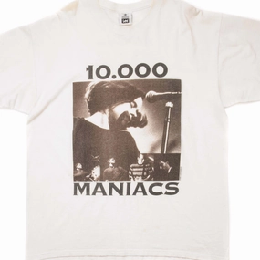 AntiPillingTreatment VINTAGE 10000 MANIACS TEE SHIRT 1993 SIZE XL MADE IN USA