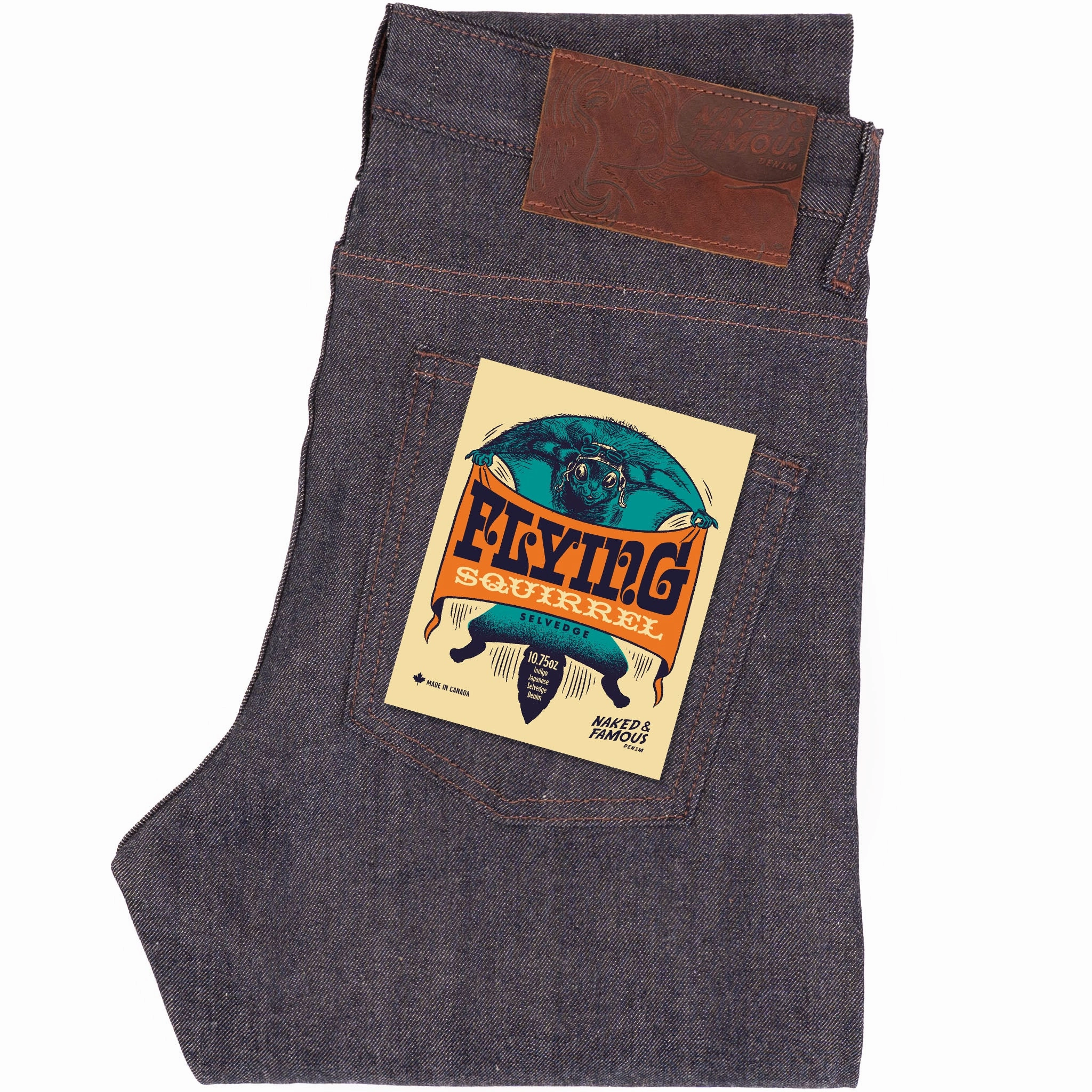 Super Guy - Flying Squirrel Selvedge - Indigo Perfect Waist