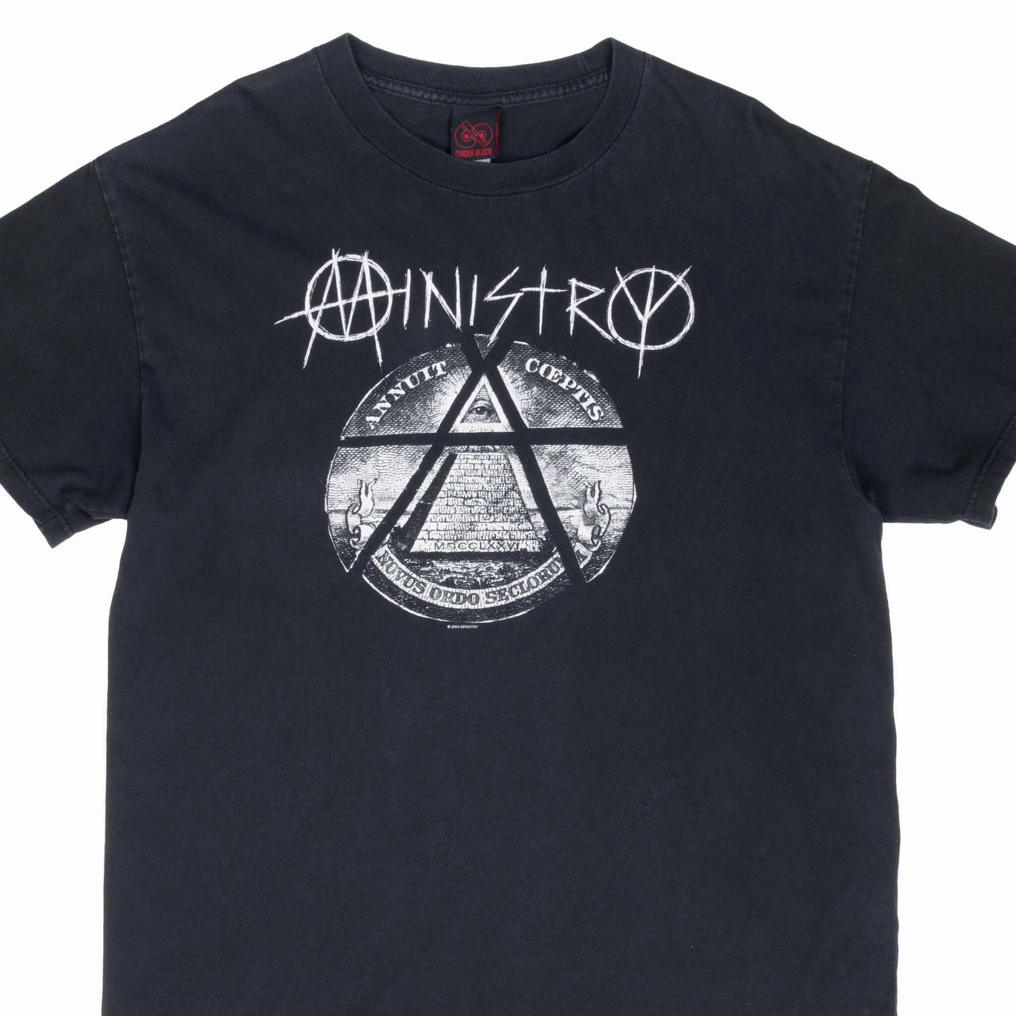 VINTAGE MINISTRY HOUSE OF THE MOLE 2004 TEE SHIRT LARGE Moisture Wicking Fabric Fashionable