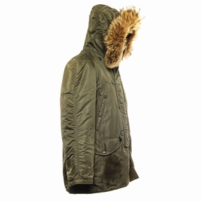 Abrasion Resistant Edging VINTAGE USAF US AIR FORCE PARKA AIRCREW JACKET N3B 1964 VIETNAM WAR SIZE MEDIUM