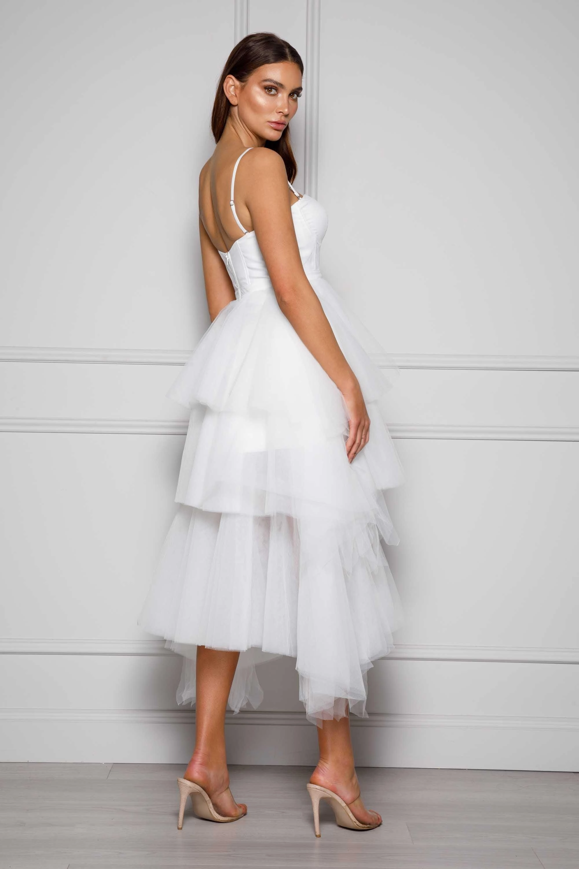 Mason Dress - White Polished Design