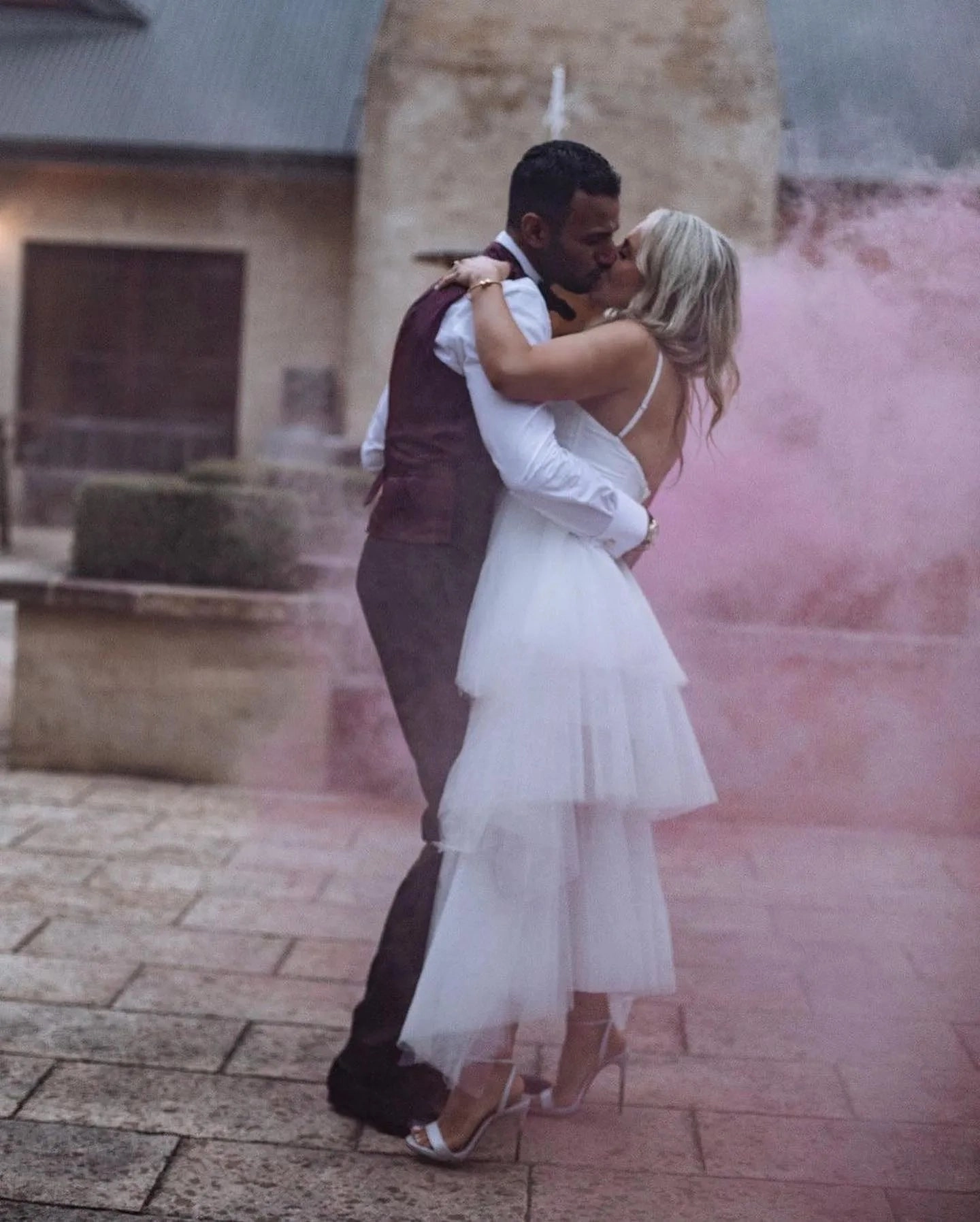 Low-Waist Mason Dress - White