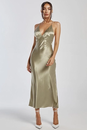 Sariah Slip Dress - Sage Fresh Motion