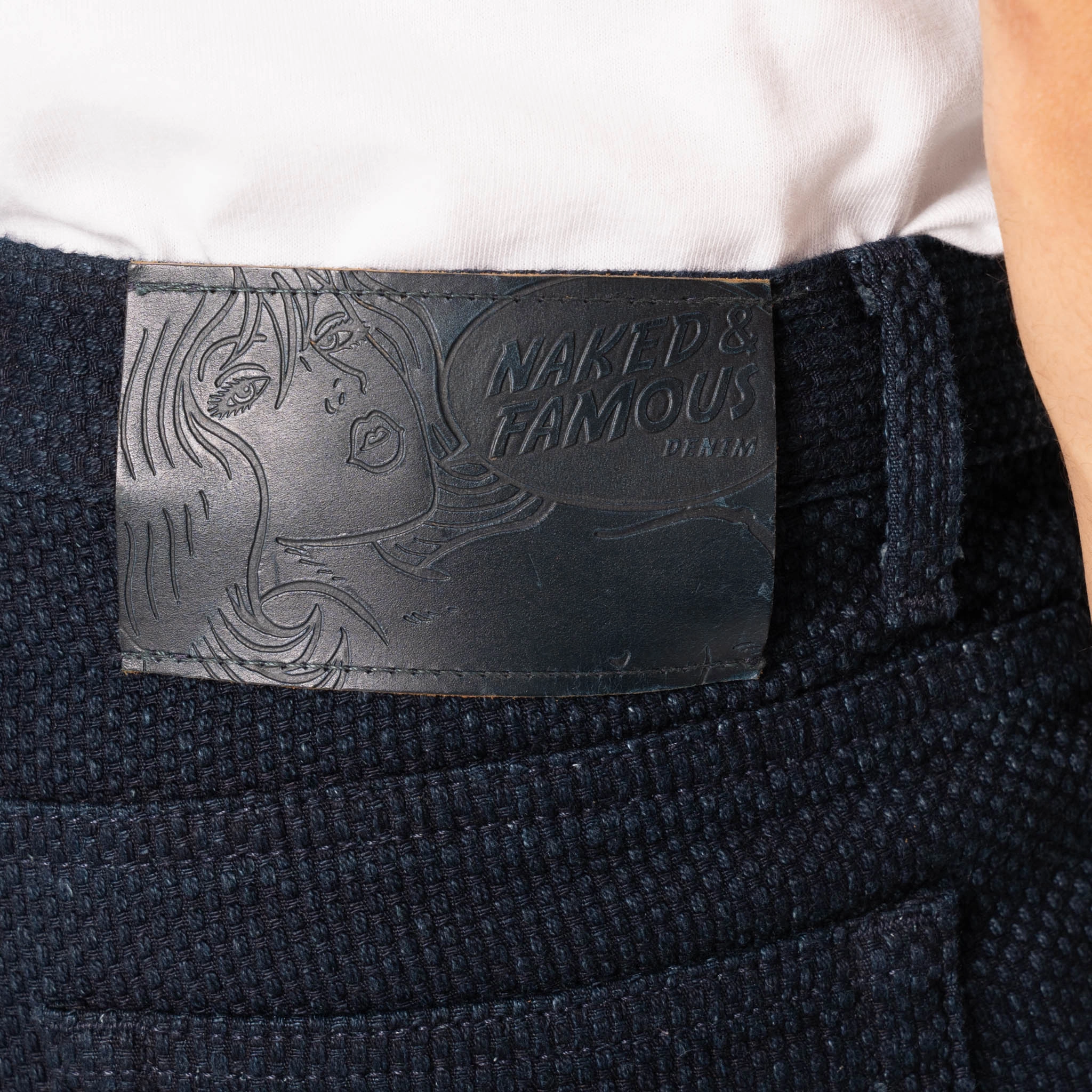 Tailored Appearance Basic Attire Super Guy - Indigo Sashiko