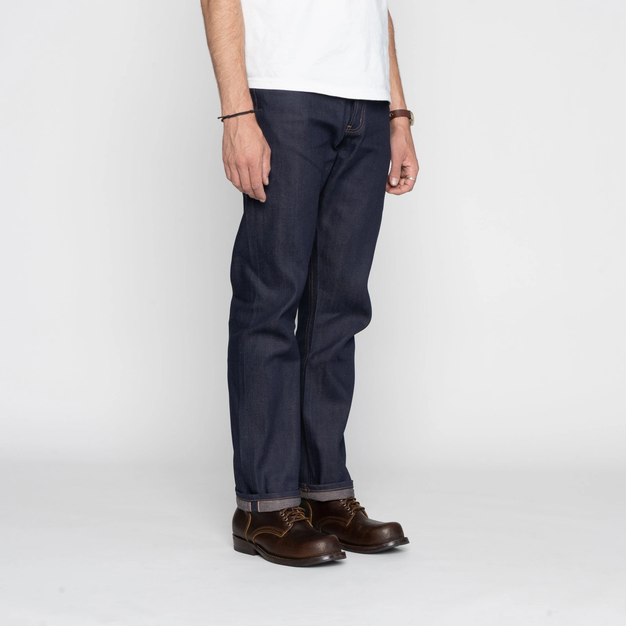 True  Guy - Coffee Dye Selvedge - Indigo Non Fading Technology Softened Texture