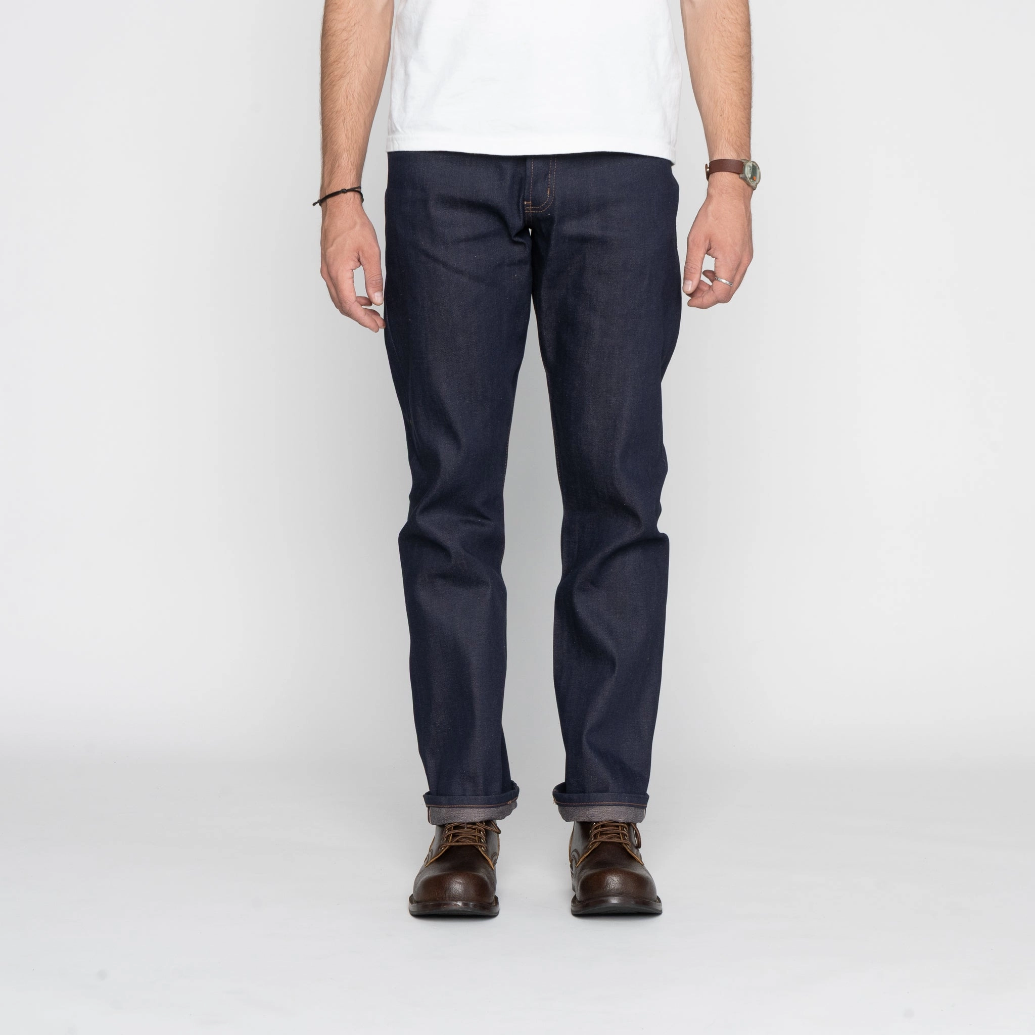 True  Guy - Coffee Dye Selvedge - Indigo Date Night Sustainable Comfy Home Comfort Weekend Getaway