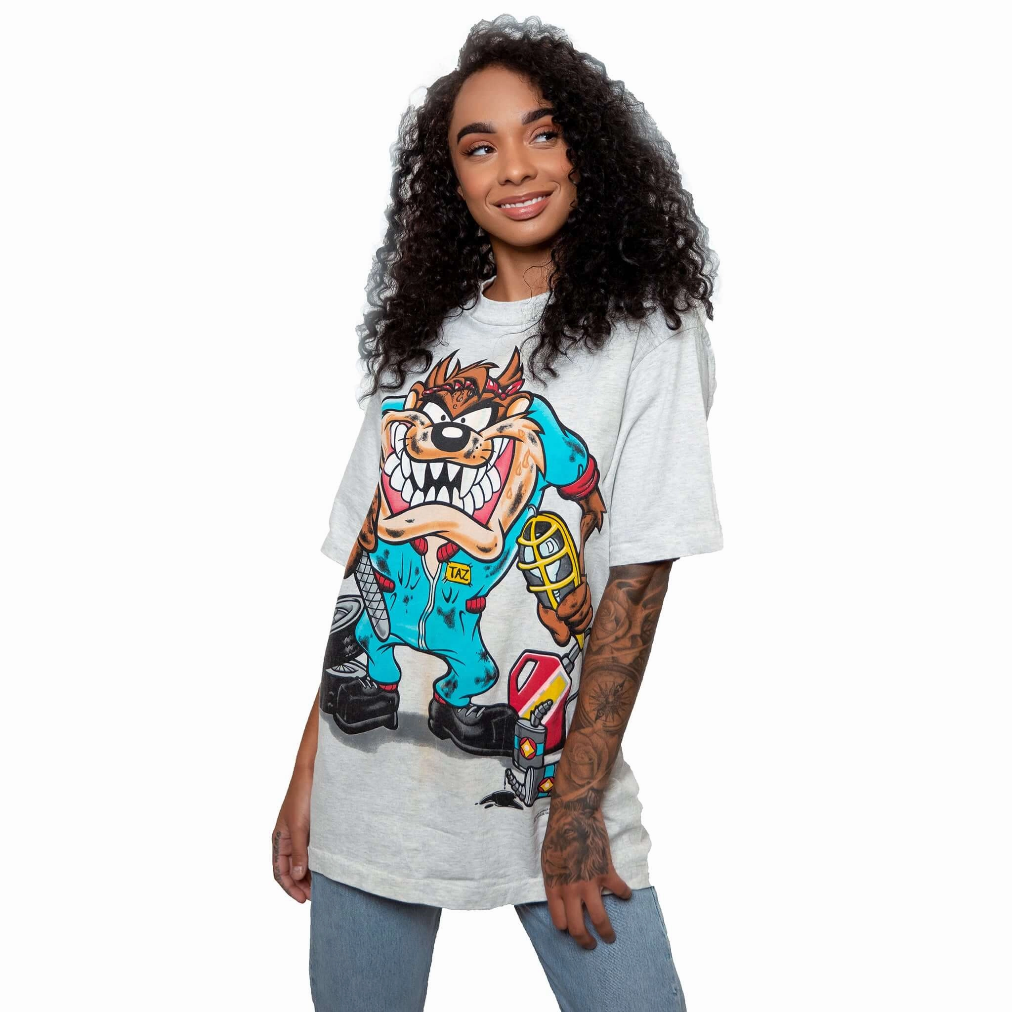 Halloween Effortless Comfort Design VINTAGE LOONEY TUNES TAZ TEE SHIRT 1994 SIZE MEDIUM MADE IN USA