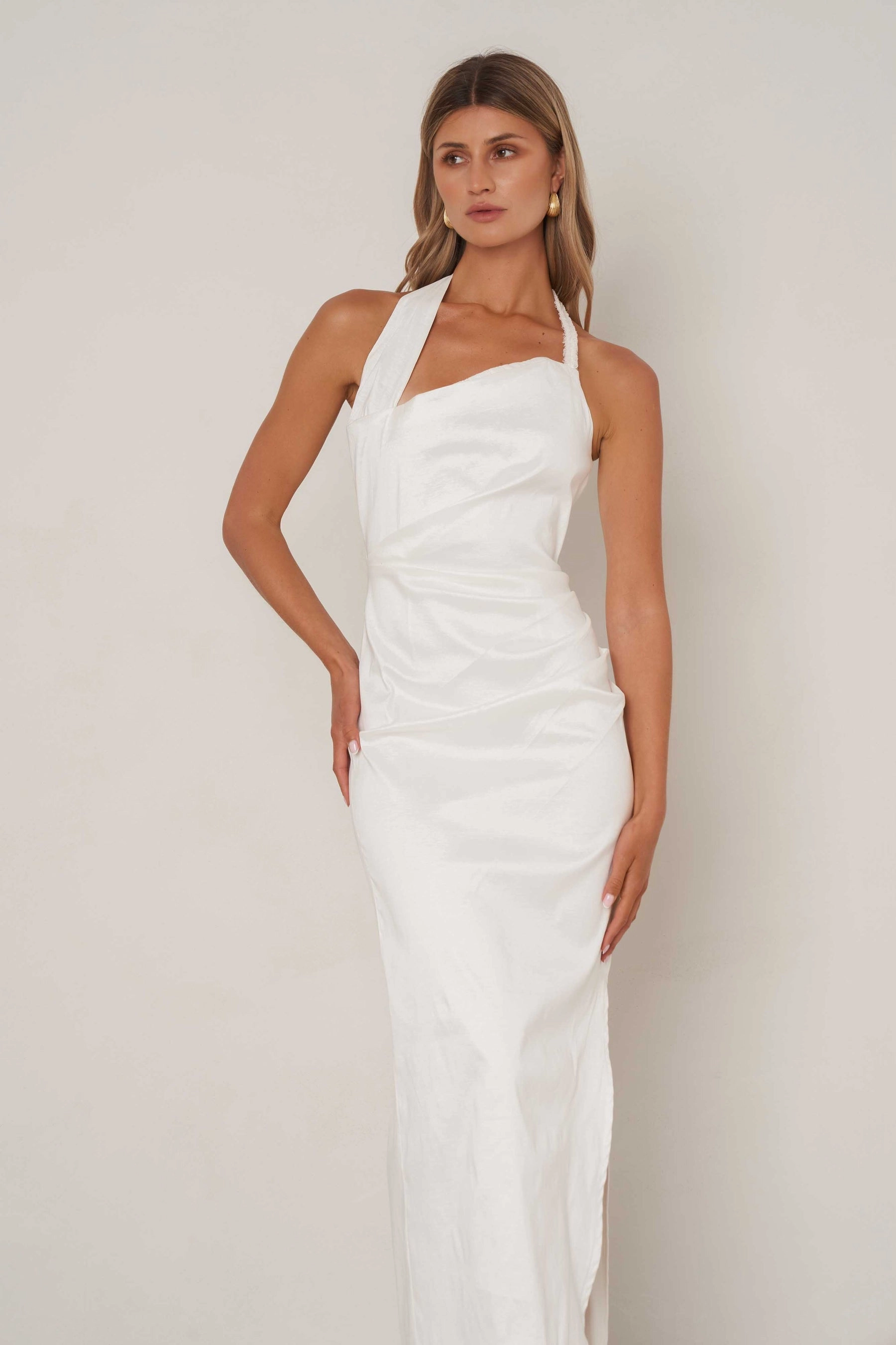 Kinsley Dress - White Layerable Piece