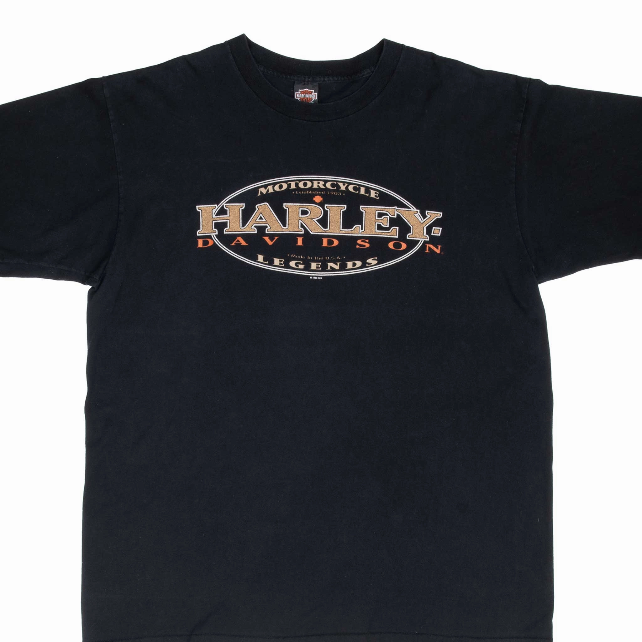VINTAGE HARLEY DAVIDSON LAS VEGAS TEE SHIRT 1996 2XL MADE IN USA Comfortable Layering Lightweight Comfort Wear