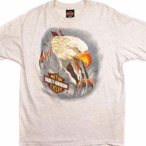 Chilly Weather Style VINTAGE HARLEY DAVIDSON TEE SHIRT SIZE LARGE MADE IN USA