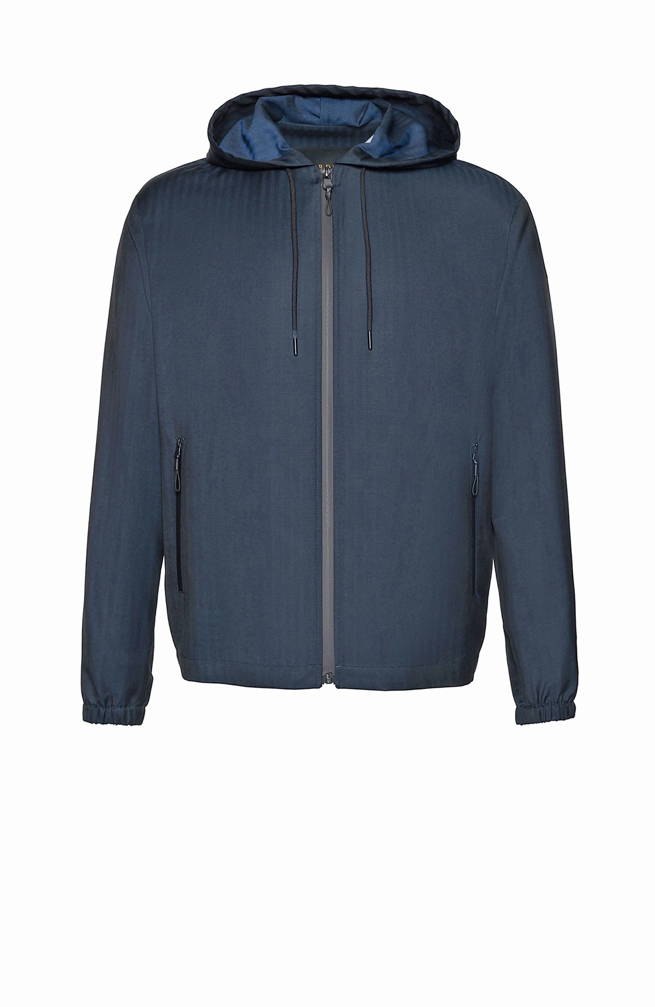 Practical Layer Eco Dye Process BECKETT NAVY HERRINGBONE WOOL JACKET