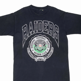 VINTAGE NFL LOS ANGELES RAIDERS TEE SHIRT 1990S XL MADE IN USA Classic Comfort