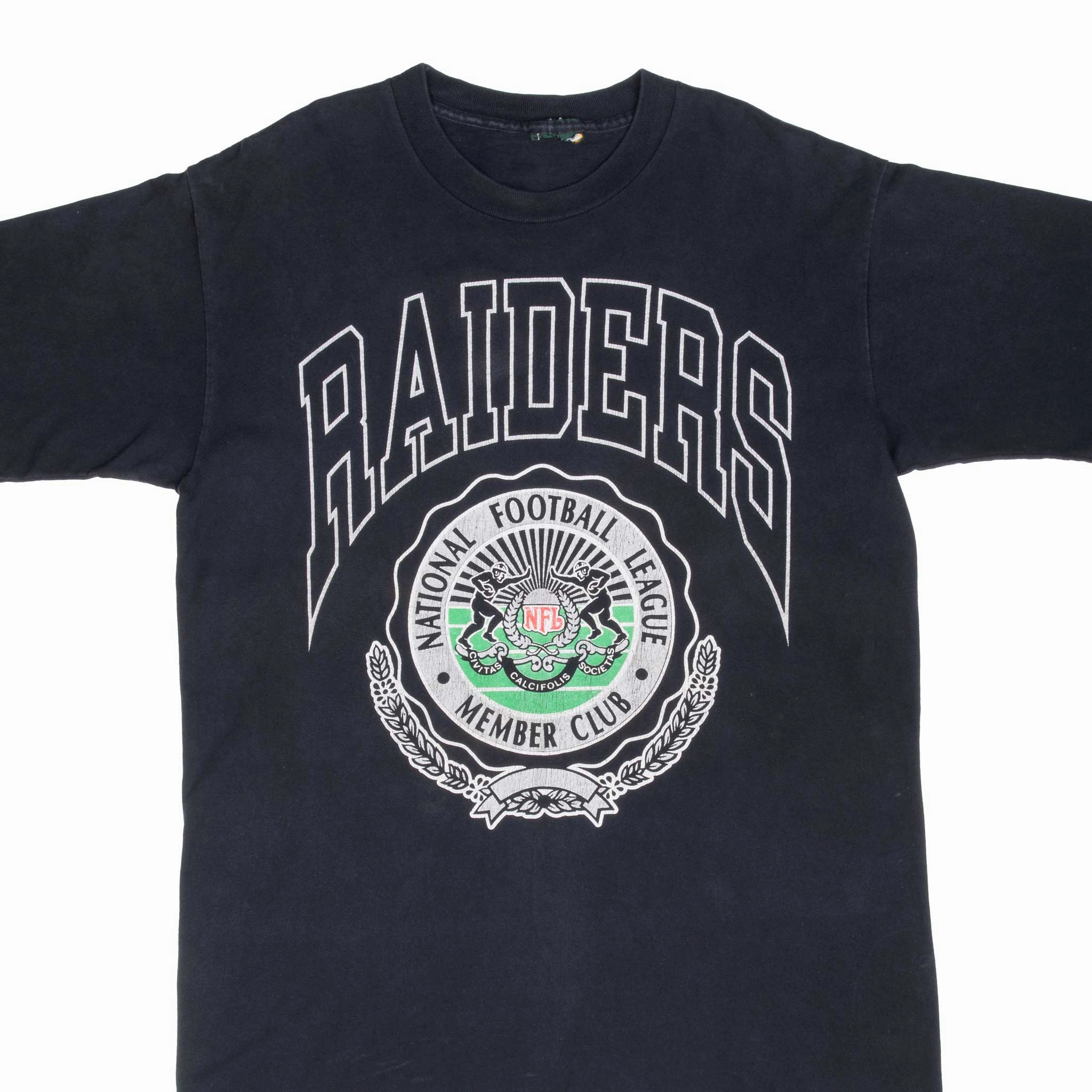 VINTAGE NFL LOS ANGELES RAIDERS TEE SHIRT 1990S XL MADE IN USA Classic Comfort