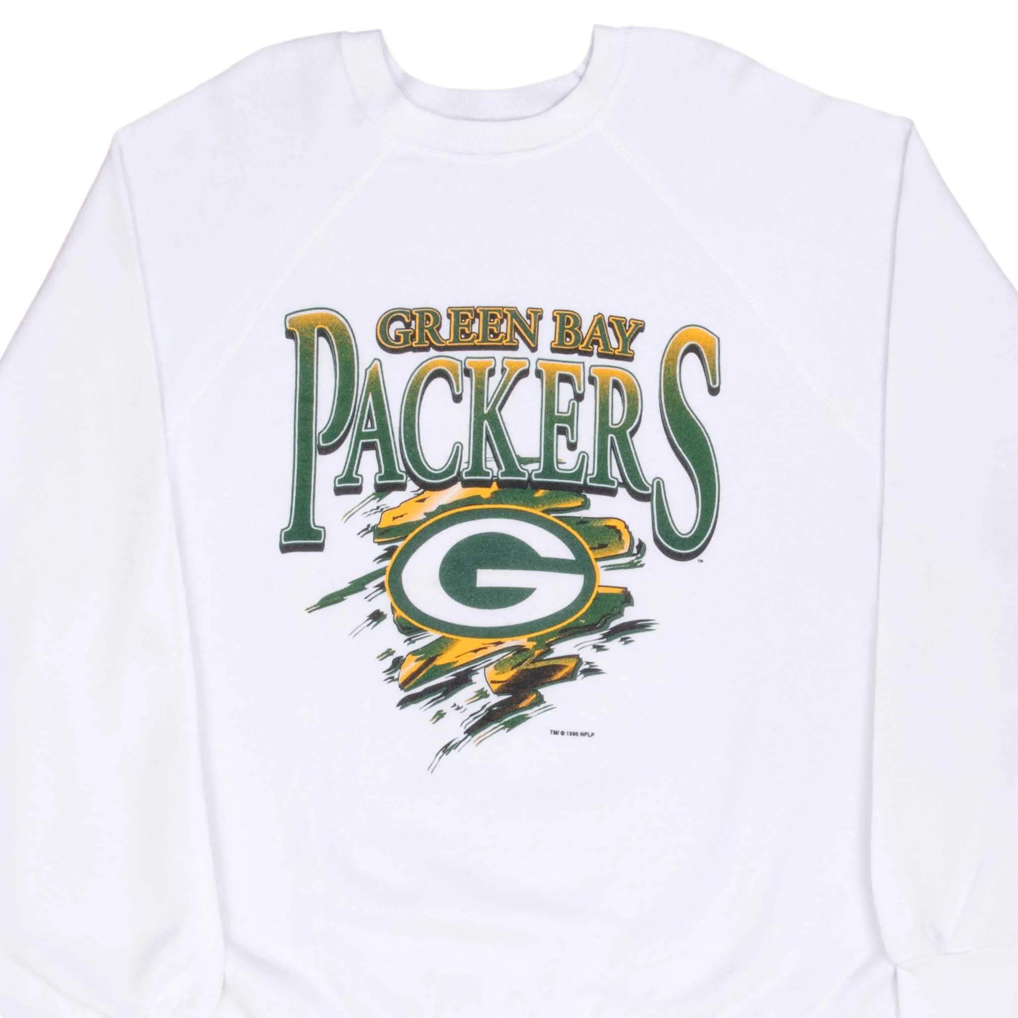 VINTAGE NFL GREEN BAY PACKERS 1996 SWEATSHIRT 4XL MADE IN USA Earth Tones