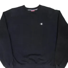 VINTAGE CHAMPION CLASSIC BLACK SWEATSHIRT 2000S XL Chill Vibes