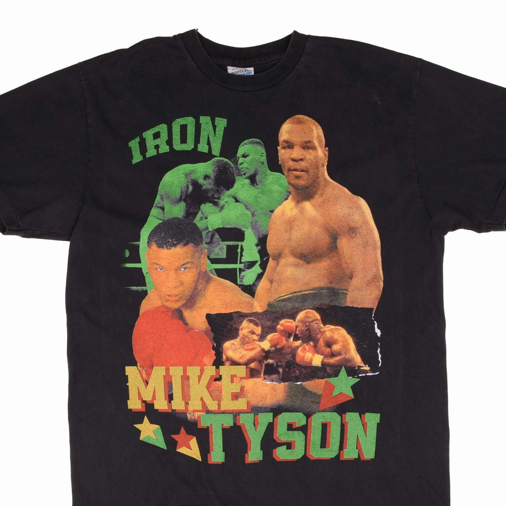BOOTLEG BOXING TEE SHIRT MIKE TYSON WBC CHAMPION SIZE XL Trendy Tops
