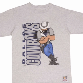 Bright Color Drip Dry Fabric VINTAGE NFL DALLAS COWBOYS TEE SHIRT 1994 SIZE LARGE MADE IN USA