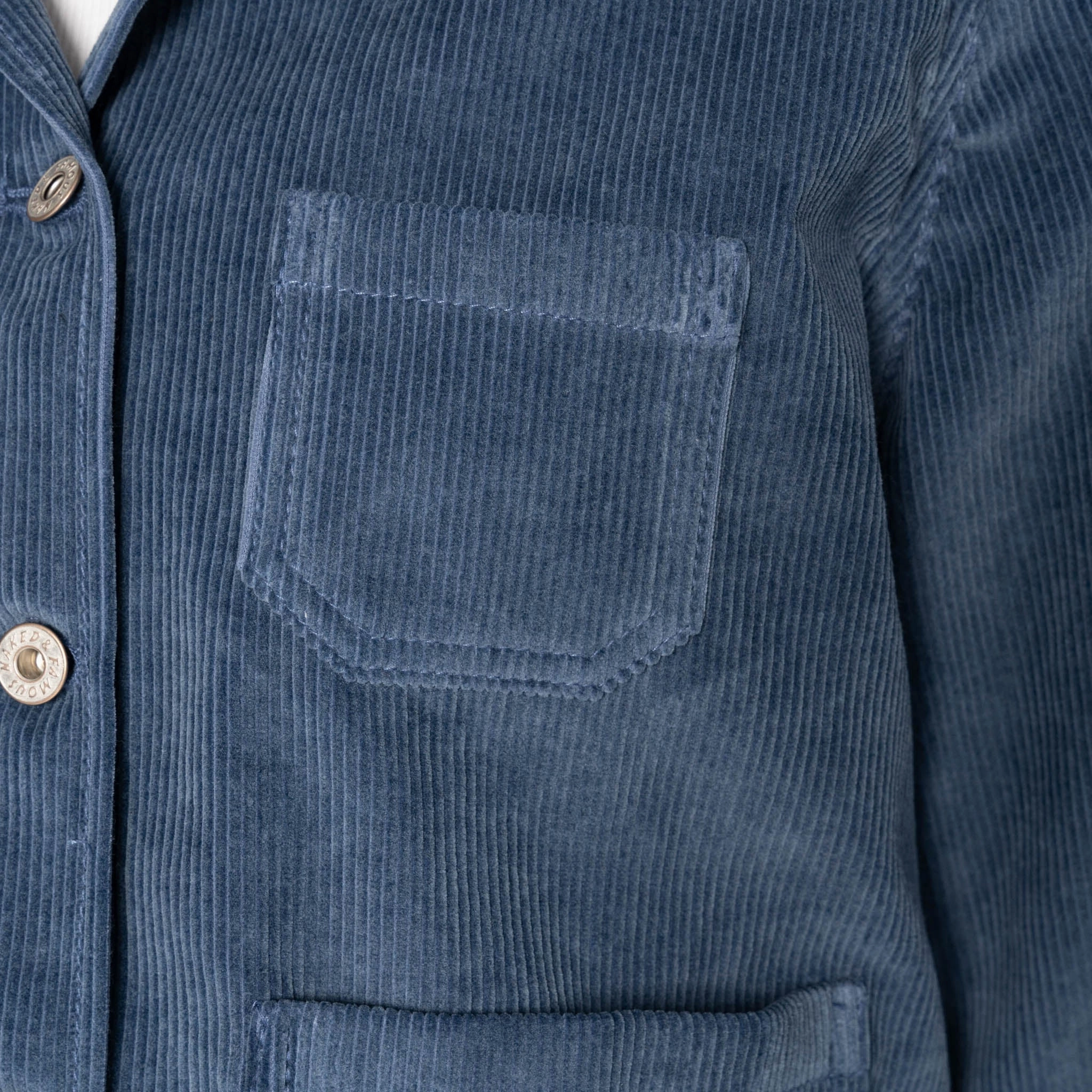 Gracie - Organic Faded Corduroy - Indigo hunters