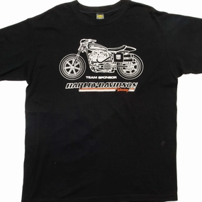 VINTAGE HARLEY DAVIDSON TEE SHIRT SIZE LARGE MADE IN USA Trendy Design