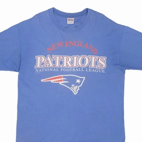 VINTAGE NFL NEW ENGLAND PATRIOTS TEE SHIRT 1996 SIZE XL MADE IN USA Fashion Layering Chic Look