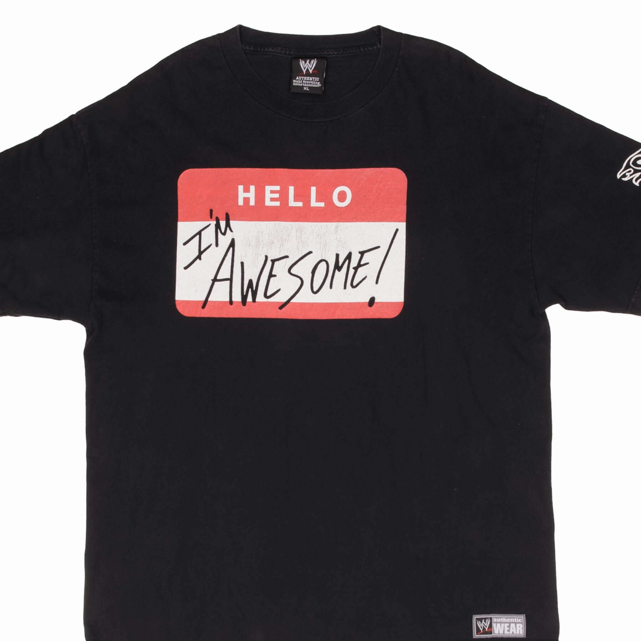 Stretchable Soft Touch Texture VINTAGE WWE WWF THE MIZ AWESOME TEE SHIRT 2008 SIZE XL