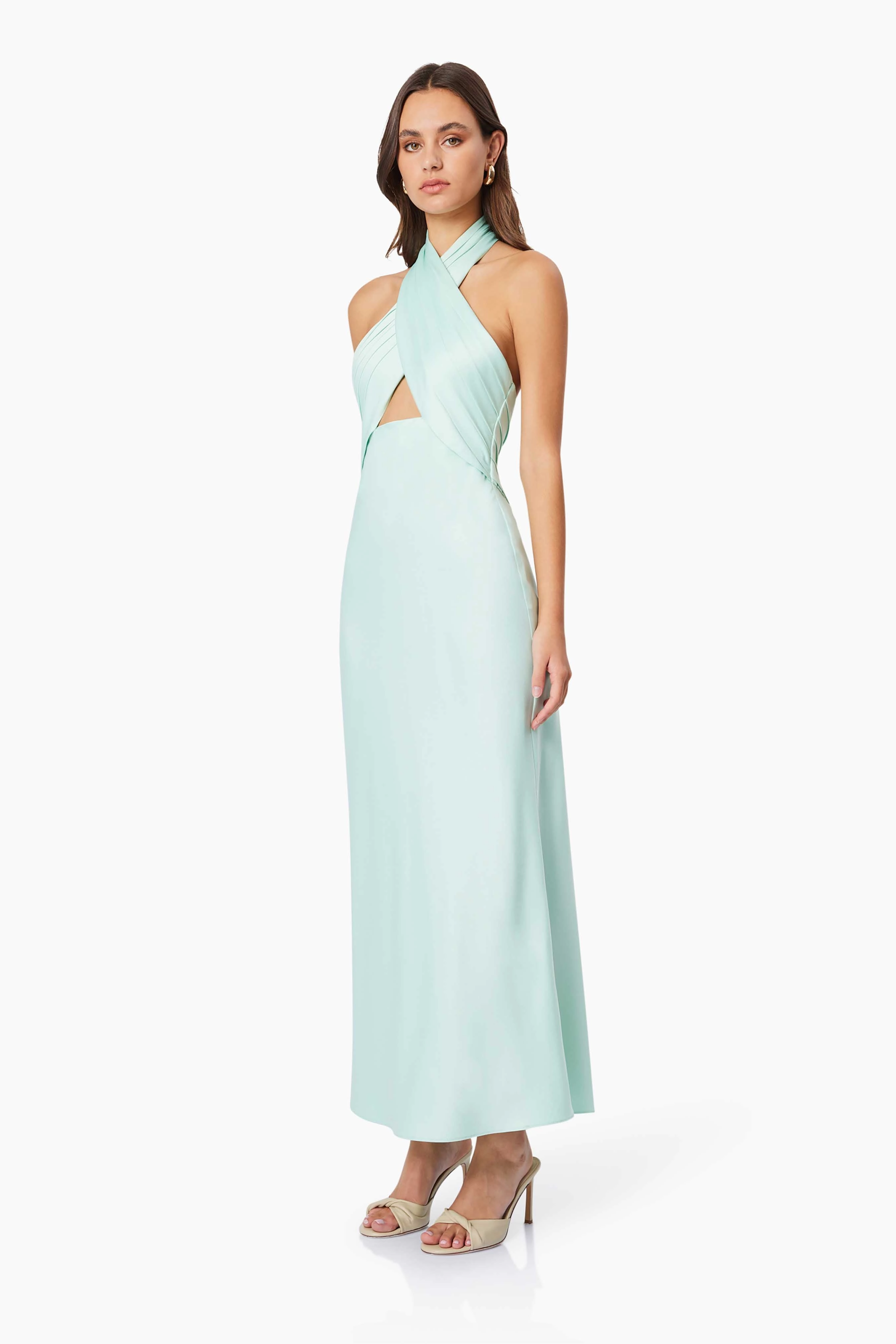 Aria Maxi Dress - Mint Date-Night