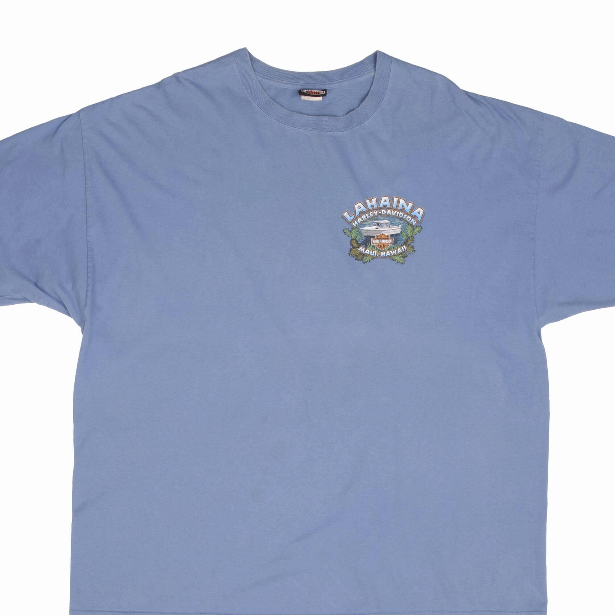 Fashion Top VINTAGE HARLEY DAVIDSON MAUI HAWAII TEE SHIRT SIZE 3XL