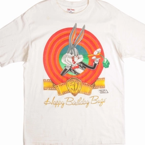 Chill Wear Fresh Trend VINTAGE LOONEY TUNES BUGS BUNNY TEE SHIRT 1990 SIZE MEDIUM MADE IN USA