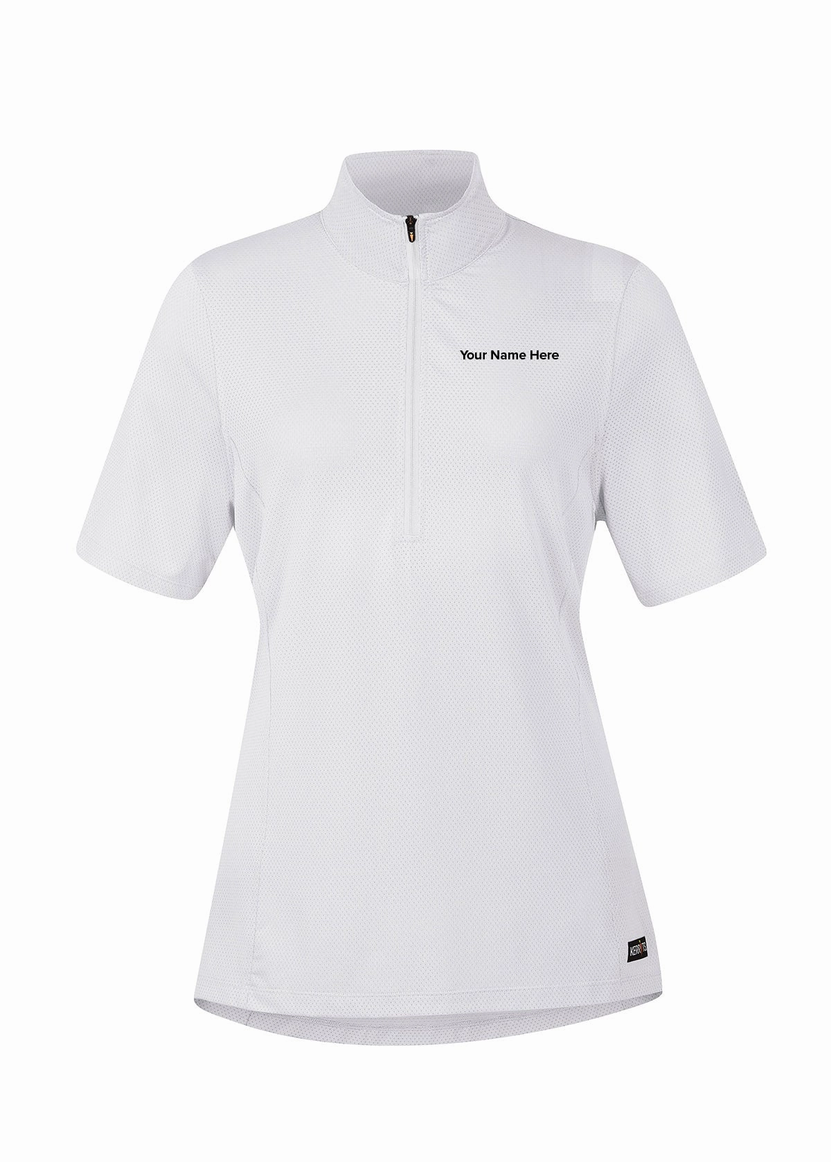 Quality Look Ice Fil? Lite Short Sleeve Riding Shirt - Personalized