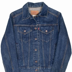 VINTAGE LEVIS TYPE 3 DENIM JACKET 4 POCKETS 76581 0214 1980S SMALL MADE IN USA wedding ceremony Necklace