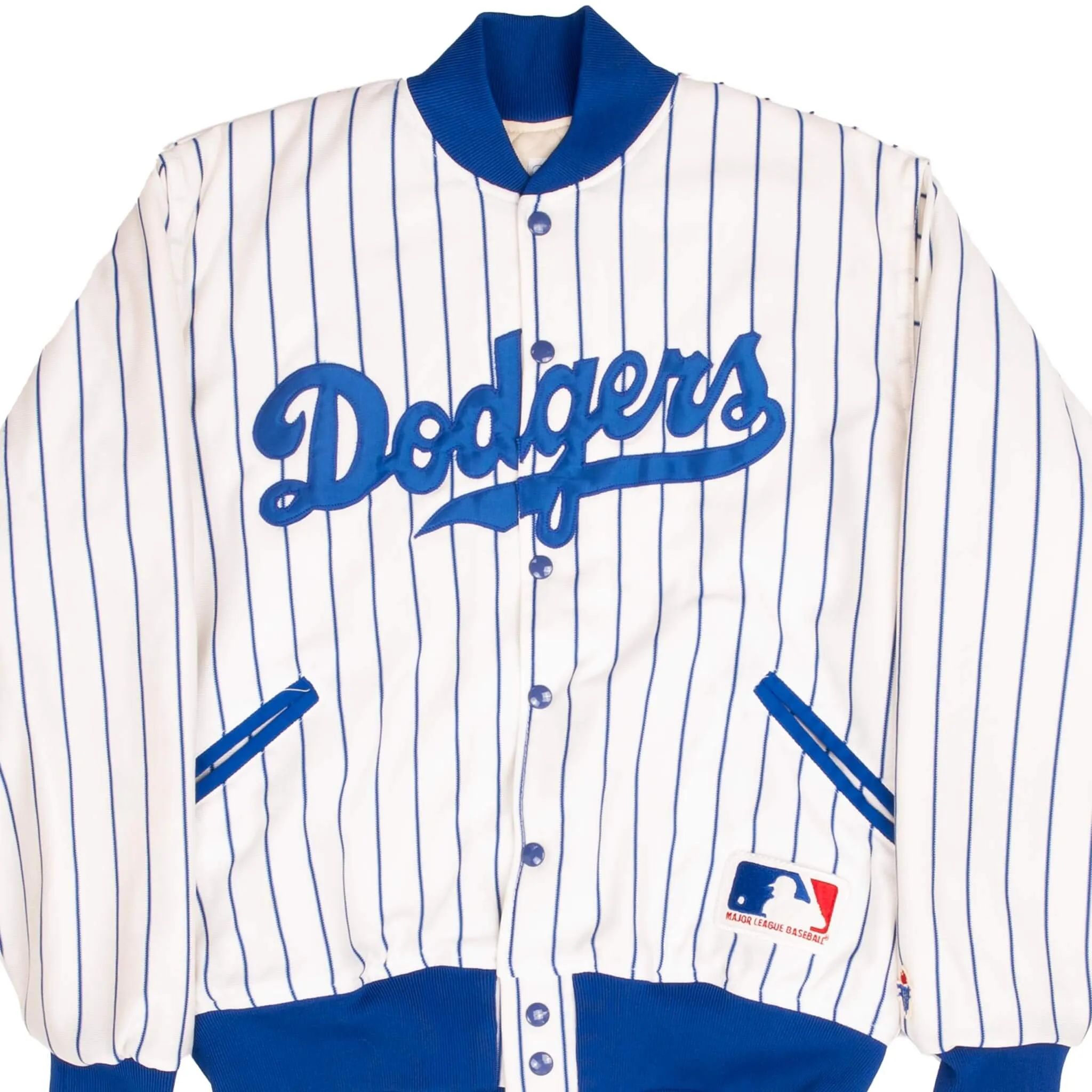 VINTAGE MLB LOS ANGELES DODGERS 1980S VARSITY JACKET SIZE LARGE MADE IN USA suitable for individual sports