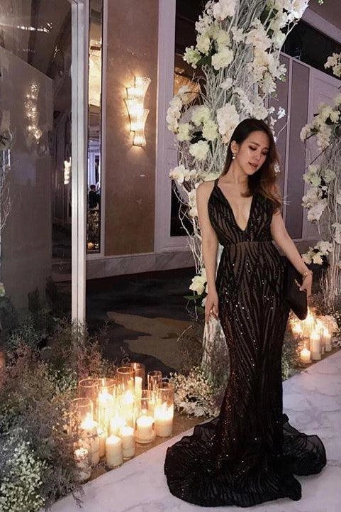 Summer Outfit Jadore JX098 Jennifer Dress - Black