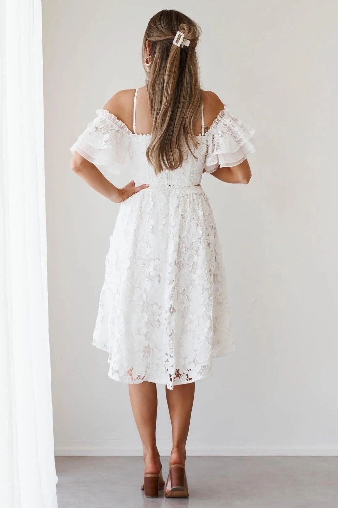 Jessey Set - White Soft Gradient Romantic Vibes