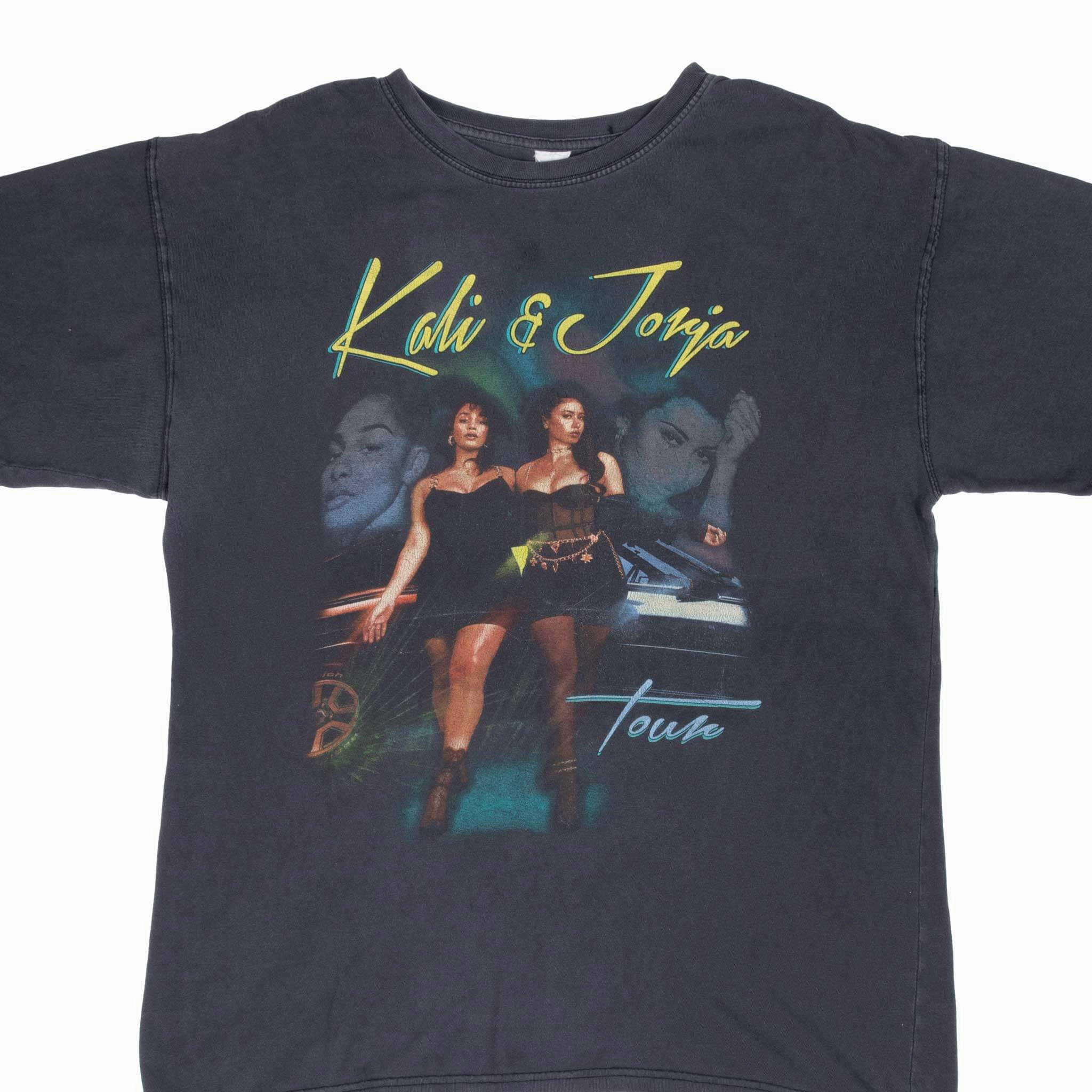 KALI UCHIS AND JORJA SMITH TOUR 2019 TEE SHIRT XL Casual Flex Fit