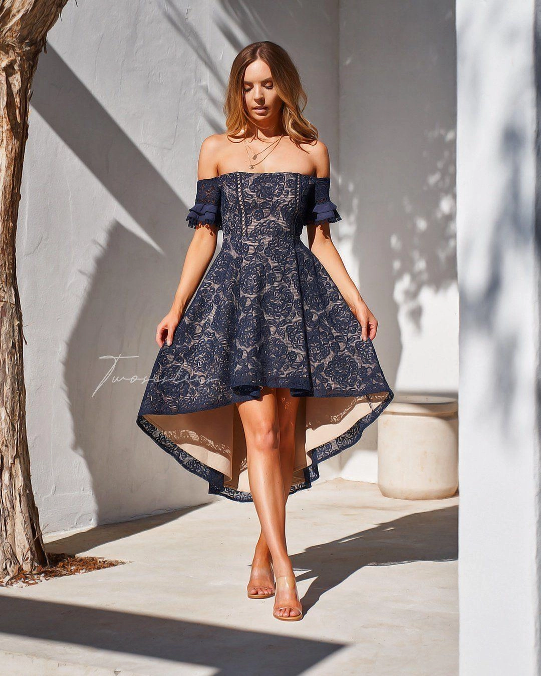 Smart and Chic Megan Dress - Navy