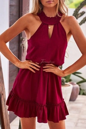 Relaxed Mood Lorna Dress - Red