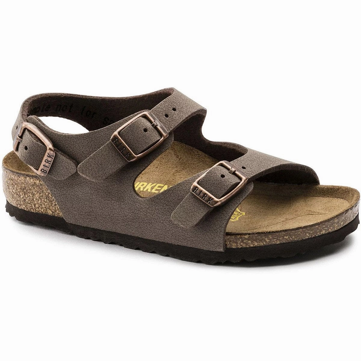 Kids' Roma Birko-Flor Nubuck - Narrow Yellow Warm Light Tread