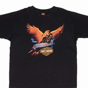 VINTAGE HARLEY DAVIDSON SAN DIEGO CALIFORNIA TEE SHIRT 2003 SIZE XL MADE IN USA Wear Resistant Fabric semi-formal style