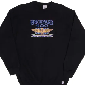 mountain style Relaxed Hoodie VINTAGE NASCAR BRICKYARD 400 1995 SWEATSHIRT SIZE XL MADE IN USA