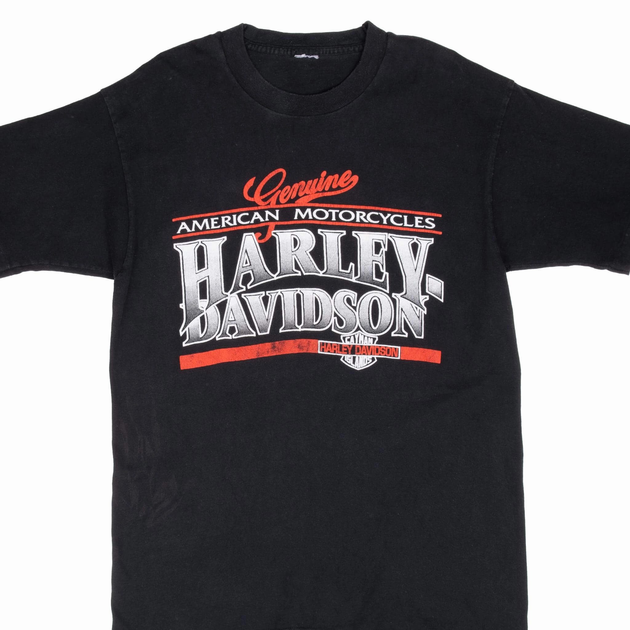 Stylish and Cozy college VINTAGE HARLEY DAVIDSON CAYMAN ISLAND 1990S TEE SHIRT MEDIUM